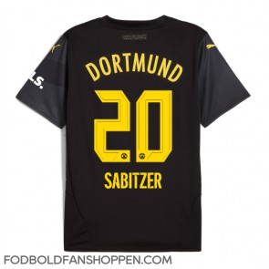 Borussia Dortmund Marcel Sabitzer #20 Udebanetrøje 2024-25 Kortærmet